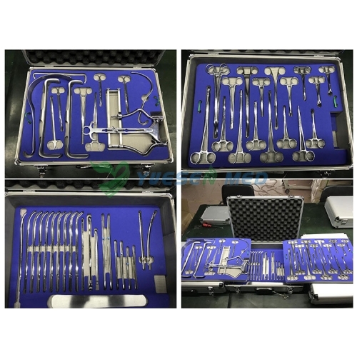 Ensemble d'instruments gynécologiques et obstétriques SSF-2