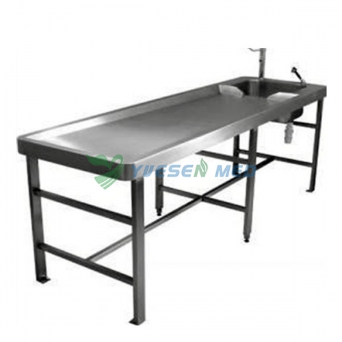 Acier Inoxydable Autopsie Table YSJP-01