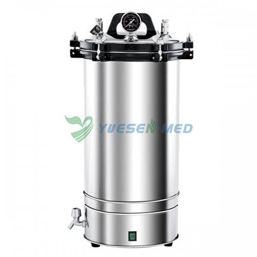 Baixo preço 18L 24L vertical esterilizador a vapor de alta pressão YSMJ-01