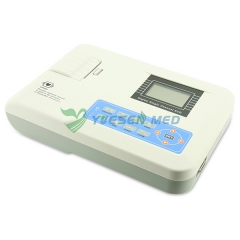 Veterinary Single ECG machine YSECG100GV