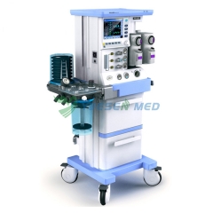 Réservoir médical YSAV700D d'évaporateur de double de machine d'anesthésie de chariot