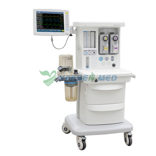 Tanque de evaporador duplo YSAV600 Máquina de anestesia de carrinho médico