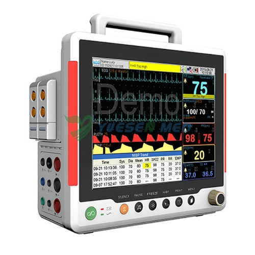 12.1 Pouces Multi-paramètre Patient Moniteur YSF8