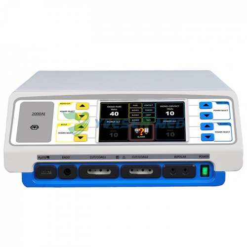 Nine Working Modes High Frequency Electrosurgical Generator YSESU-2000AI LCD