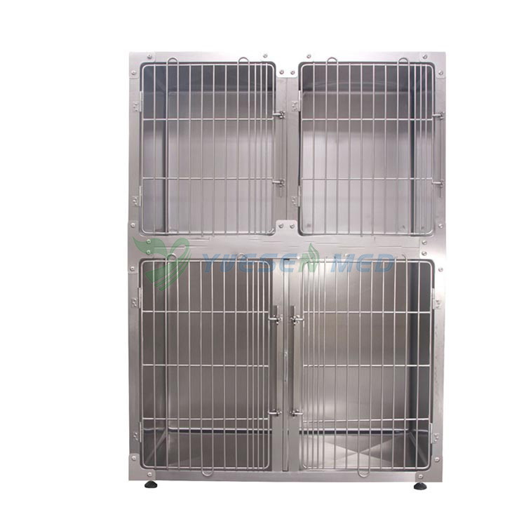 Professional Stainless Steel Modular Dog Cage With Rounded Corner