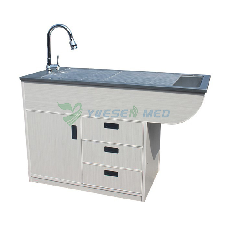 Pet grooming table veterinary wet treatment table