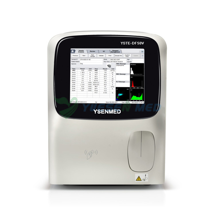 5 Part Differential Auto Hematology Analyzer 