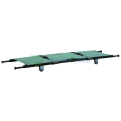 YSDW-F010X Aluminum alloy folding stretcher With Wheels