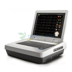 ECG basé par PC médical de l'écran tactile 18 de poste de travail de SE-18 ECG avec du CE
