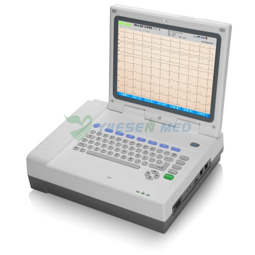 Preço da máquina YSECG-012P ECG 12 derivações digitais 12 canais EKG na Índia