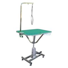 Stainless steel Vet Hydraulic pets Grooming Table YSVET-MY8007