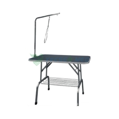 Foldable stainless steel durable pet grooming table YSVET-MY8003