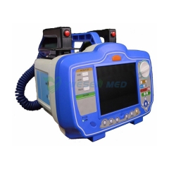 Moniteur de défibrillateur externe automatique biphasique portatif médical avec la fonction AED YS-DM7000