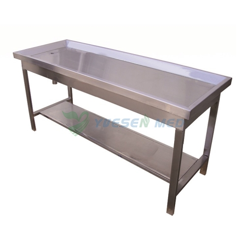 YSVET3101 Stainless Steel Animal Autopsy Table