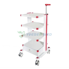Trolley 5 Layers Mobile Endoscope Medical Cart YSTRL130