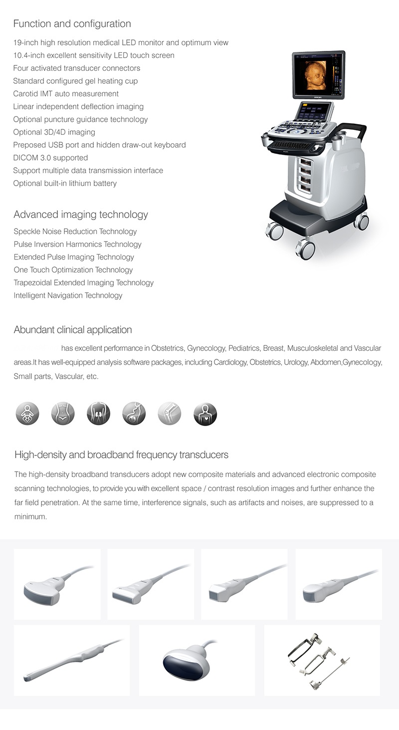 Ultrassom Doppler colorido YSB-Q7