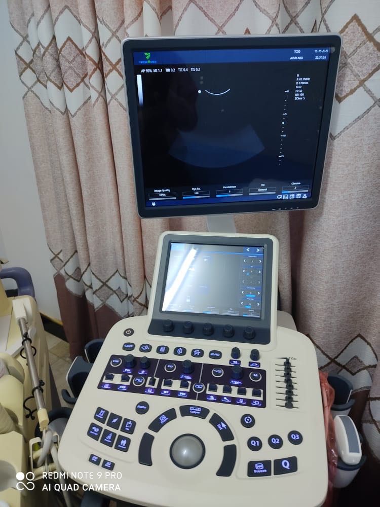 Trolley Color Doppler Ultrasound YSB-Q7 To Malawi