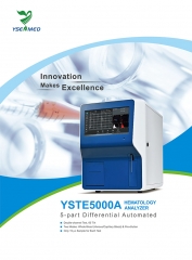 Analyseur d'hématologie automatique en 5 parties YSTE5000A