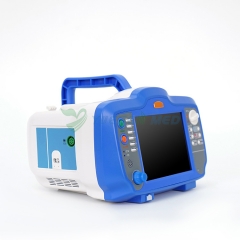 Moniteur de défibrillateur externe automatique biphasique portatif médical avec la fonction AED YS-DM7000