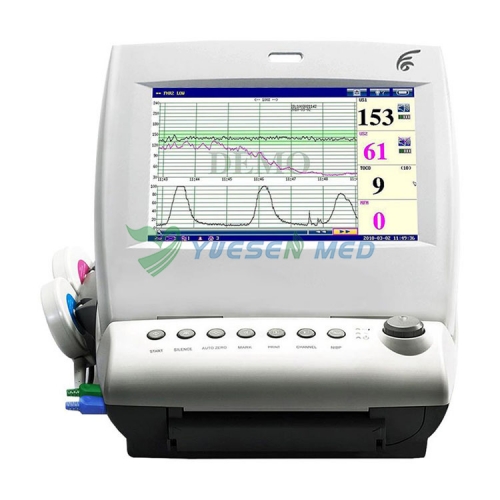 Edan F6 Medical Fetal and Maternal Monitor with 10.1 Inch Foldable Color TFT Screen