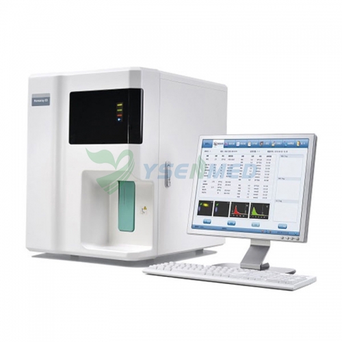 YSTE320A máquina de hemograma completo portátil 60 testes analisador hematológico automatizado de 3 partes