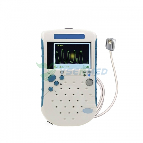 YSENMED YSUVD-520V Plus Monitor de fluxo sanguíneo animal doppler vascular ultrassônico veterinário