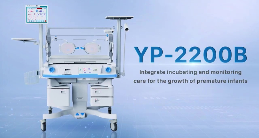 Introduction video for advanced neonatal infant incubator YP-2200B