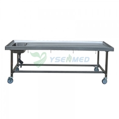 YSJPT-4A Simple Stainless Autopsy Table