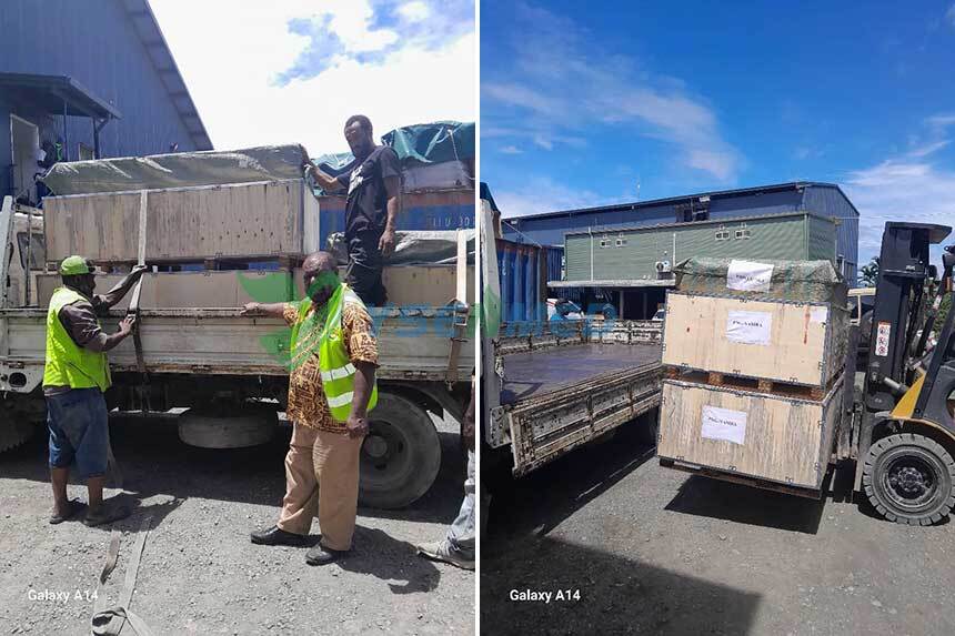 YSX500D digital x-ray system arrived at a hospital in Papua New Guinea