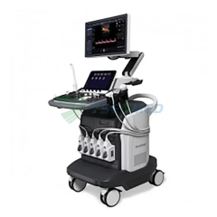 Color doppler trolley 4d ultrasound SonoScape S50