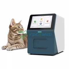 Analisador morfológico veterinário automático de sangue, fezes e urina YSTE-MVA60