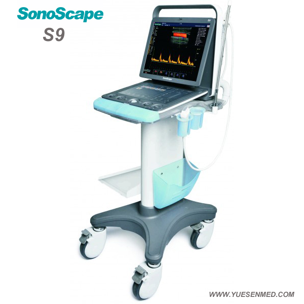 3D 4D color doppler ultrasound sonoscape S9