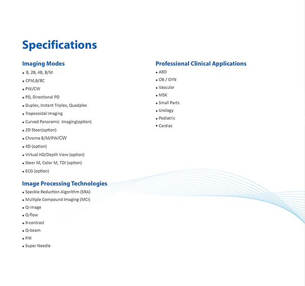 CHISON QBit7 Price - Chison QBit7 ultrasound machine specification