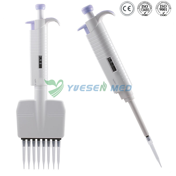 Autoclavable multi-channel laboratory pipette YSTE-YY2P 