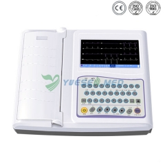 12 channel ecg machine YSECG-12B