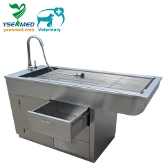 stainless pet grooming tub YSVET0508