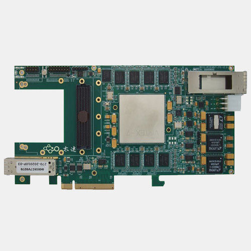 270-VC709E FPGA XC7VX690T PCIeX8 interface card based on FMC interface