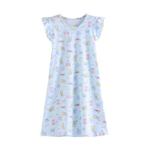 H765-sleep dress for girls -95%cotton&5%spandex we do Wholesale/ ODM/ OEM too!