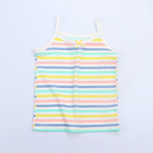 H764-camisole for girls-95%cotton&5%spandex we do Wholesale/ ODM/ OEM too!