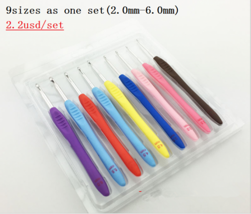 Plastic Crochet Hooks Needles exporting from factory