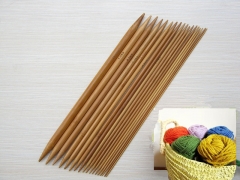 Carbonized Bamboo Sweater Needle Knitting Needles Weave Knit Scarf Weaving Double Pointed Bamboo Knitting Needles