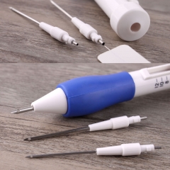 SKC Plastic Embroidery Pen Russian Punch Needle 3 Interchangeable Punch Needle Sewing Accessories