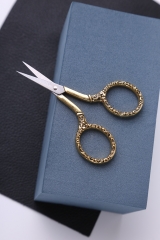 High Quality Small Lash Eyelash Scissors Vintage Craft Mini Scissors