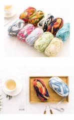 Yarncrafts DIY T-Shirt Yarn Zpagetti Yarn Crochet Cloth Yarn handicraft home decor