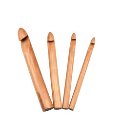 Name: Big Size Hand Tool Wooden Needles Wood Crochet Hook Set
Main Material: Ork wood
Color: wood color
Weight: 250 g 115g, 58g, 40g, 23g
Size : 30mm,25mm,20mm,15mm