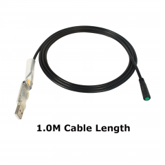 bafang USB Programming Length 1M Cable for 8fun / BBS01B BBS02B  BBSHD Mid Drive / Center Electric Bike Motor Programmed Cable
