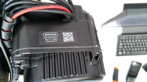 Used motor-----BAFANG BBS02B 48V 750W CAN Bus Mid Drive Motor BF-B02N-C display