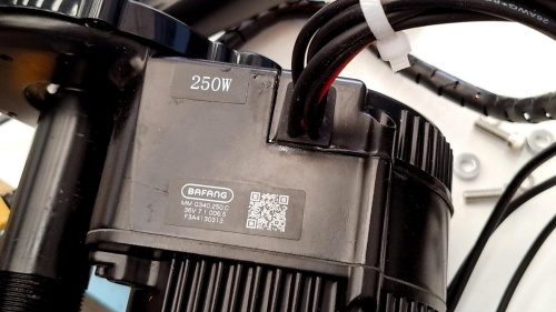 Used motor--BAFANG BBS01B 36V 250W M315 CAN Protocol Bus Mid Drive Motor DZ41 display