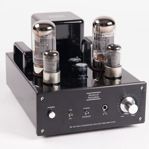 MUSICAL PARADISE MP-301 MK3 Mini Tube Amplifier with Headphone Output (2018 Deluxe Version)