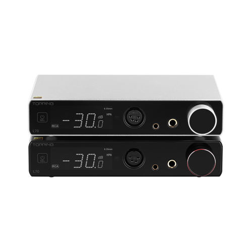 TOPPING L70 Audio Amp FULL Balanced NFCA Headphone Amplifier 4 pin XLR/4.4mm balanced/6.35mm SE Output NFCA Power Preamp 7500mW
